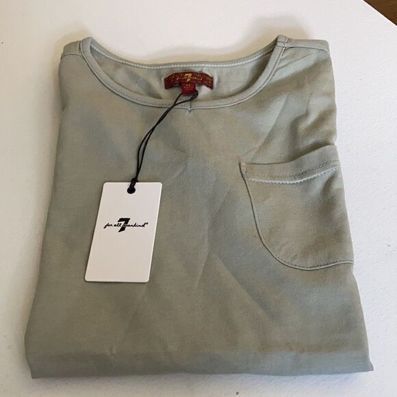 7 for all mankind Pocket T-shirt - Picture 2 of 8